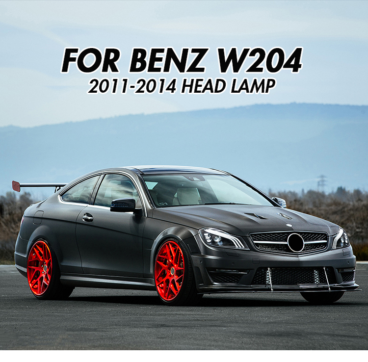 Mercedes-Benz Headlights BC-A158 For BENZ W204 (2012–2014) Head Lamp 17 Mercedes-Benz Headlights