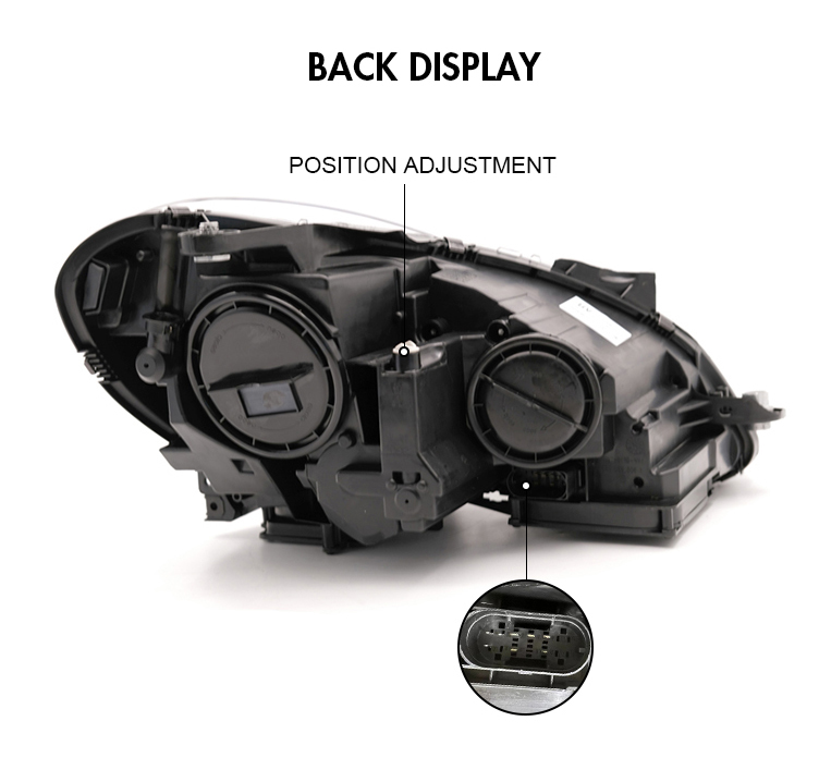 Mercedes-Benz Headlights BC-A158 For BENZ W204 (2012–2014) Head Lamp 21 Mercedes-Benz Headlights