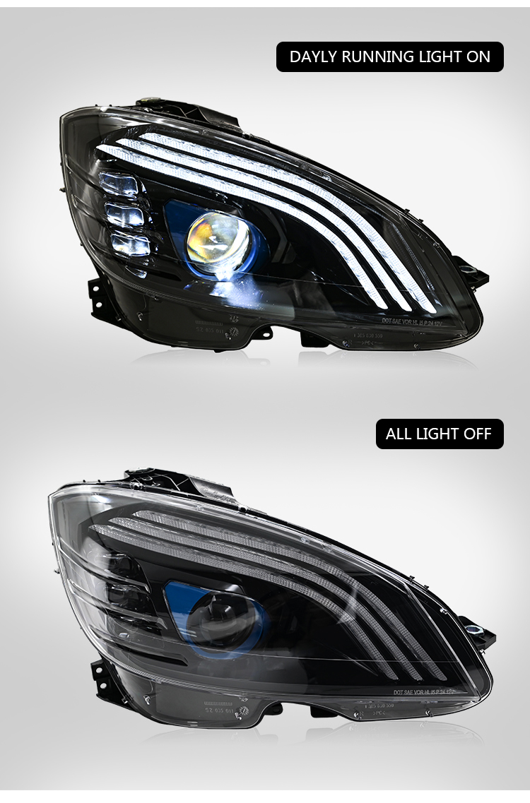 A506-A Car Headlight for Mercedes-Benz C-Class W204 (2008–2011) 18 Car Headlight