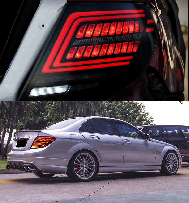 BC-B156 Tail Lights For BENZ W204 C180 C200 C260 C300 07-14 TAIL lamp 20 LED Tail Light