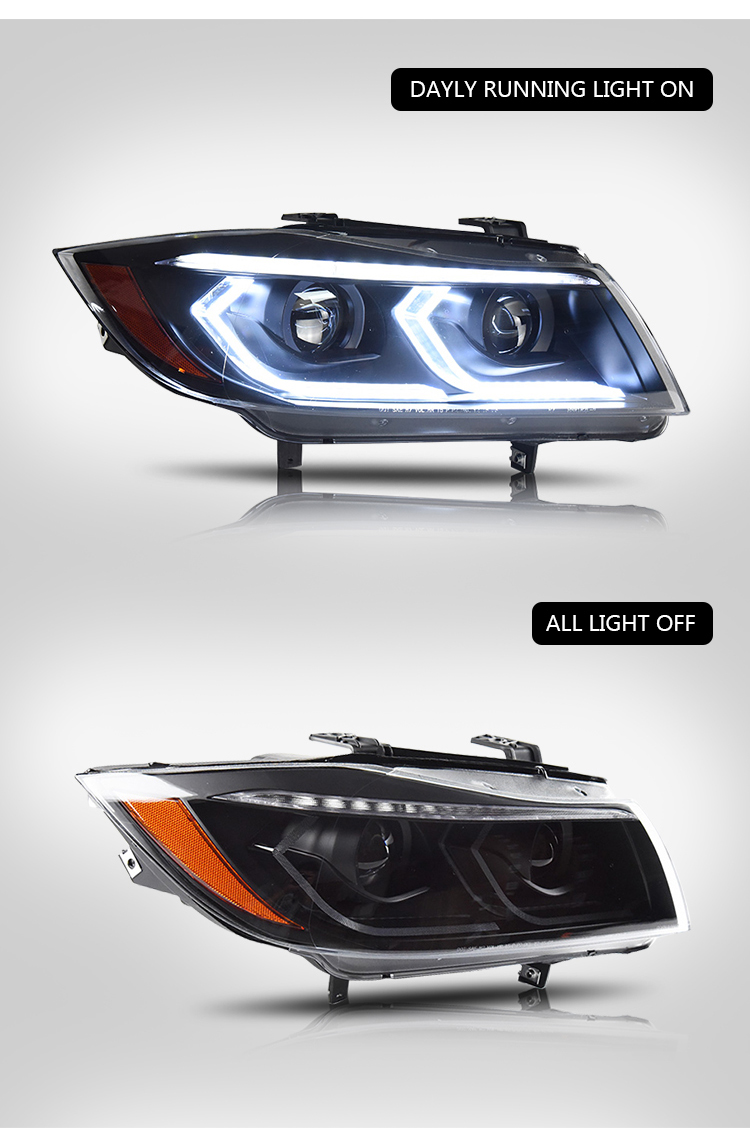 BMW 3-Series Headlights BM-A157A / TT-BM-A157B For BMW 3-Series E90 (2005–2012) Head Lamp 18 BMW 3-Series Headlights
