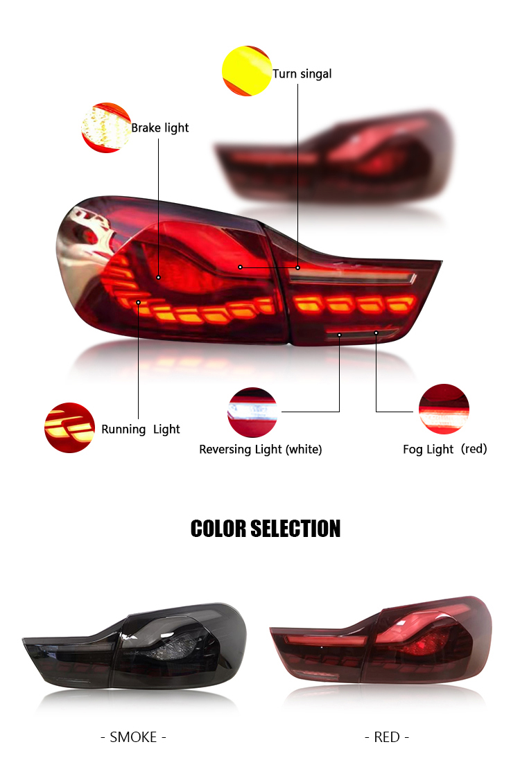 BMW 4 Series Tail Light BM-B133 For BMW 4-Series (2013–2019) Tail Lamp / M4 (2014–2018) Tail Lamp 14 Tail Light