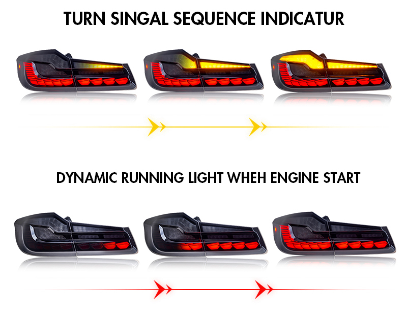 BMW 5 Series Tail Lights BM-B132L For BMW 5-Series G30 G38 (2018–2022) Tail Lamp 17 Tail Light
