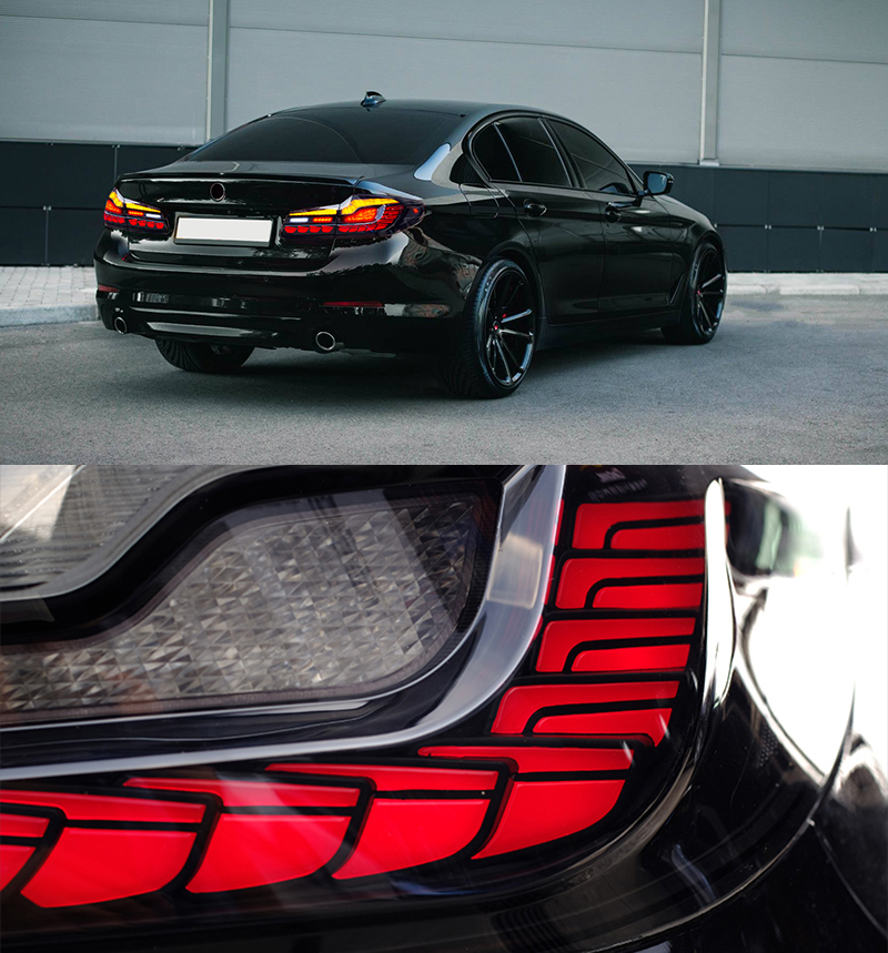 BMW 5 Series Tail Lights BM-B132L For BMW 5-Series G30 G38 (2018–2022) Tail Lamp 21 Tail Light