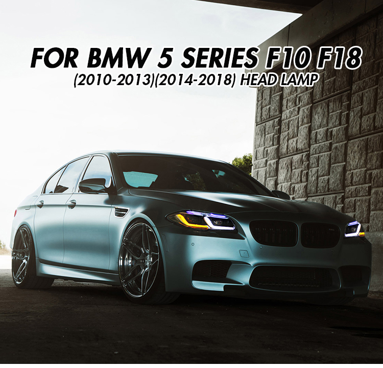 BMW 5 Series Headlight BM-A159A For BMW 5-Series F10 F18 (11–13) Head Lamp 17 Headlight