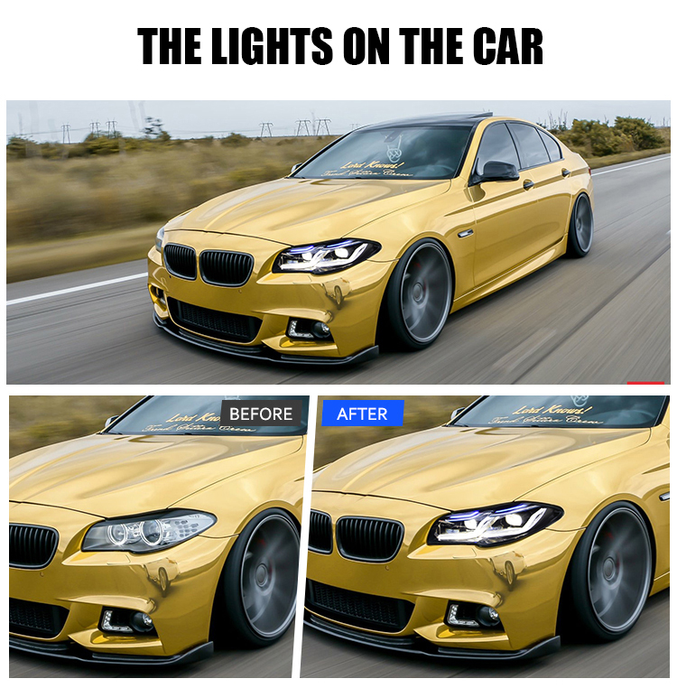 BMW 5 Series Headlight BM-A159A For BMW 5-Series F10 F18 (11–13) Head Lamp 18 Headlight