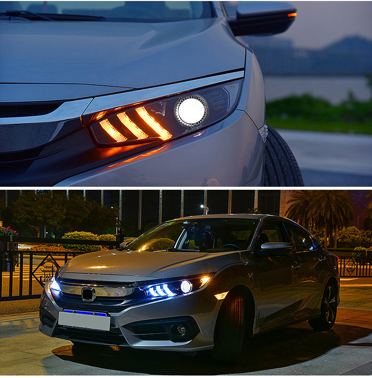 Civic Headlights 