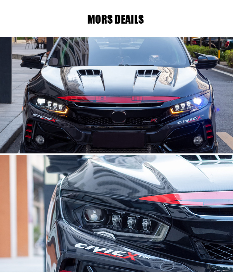 SY-A110 for Honda Civic 2016-2020 Head Lamp 15 Head Lamp