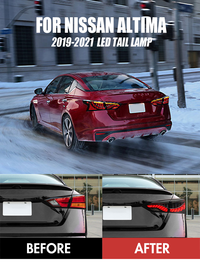 TN-B131 LED Tail Lights for Nissan Altima / Teana 2020–UP 15 LED Tail Light