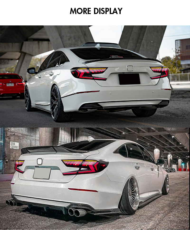 Honda Accord Tail Lights YG-B108R For Honda Accord (2018–2021) Tail Lamp 16 Accord Tail Lights