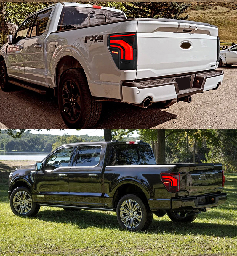F150-B607-R LED Tail Lamp for Ford F-150 2021–2025 23 LED Tail Light
