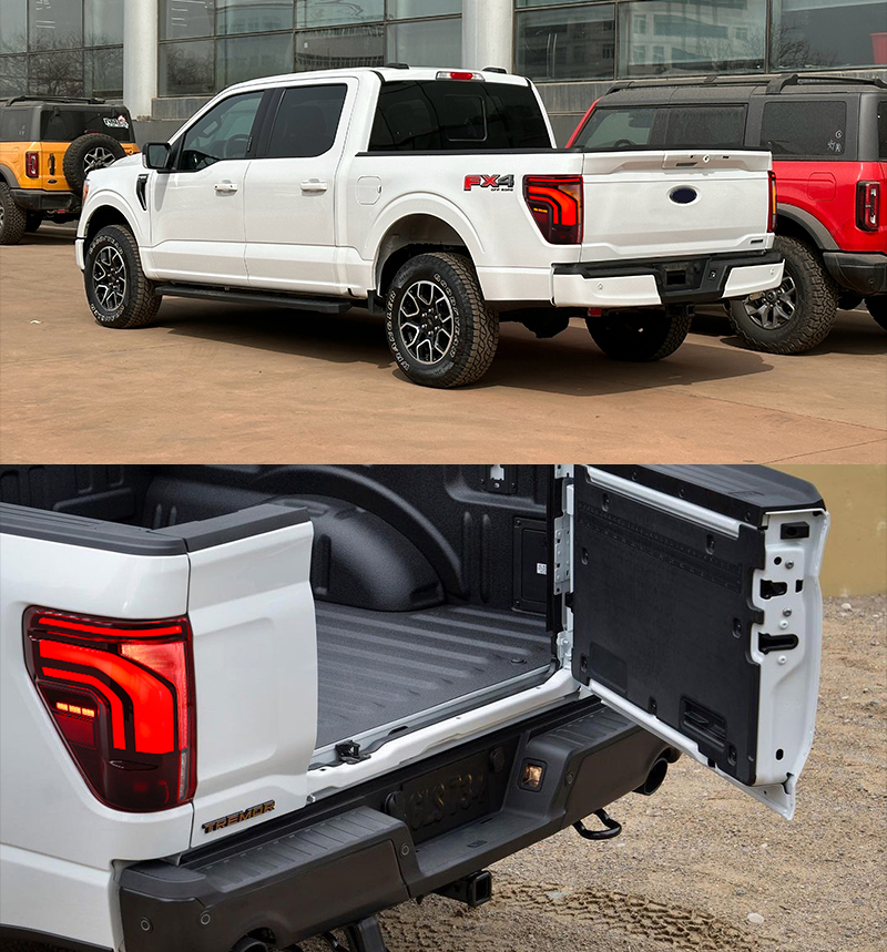 F150-B607-R LED Tail Lamp for Ford F-150 2021–2025 24 LED Tail Lamp