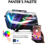 Fari LED RGB per Chevrolet Camaro (Edizione multicolore) - Miniatura della galleria del prodotto 4