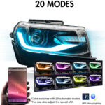 Fari LED RGB per Chevrolet Camaro (Edizione multicolore) - Miniatura della galleria del prodotto 5