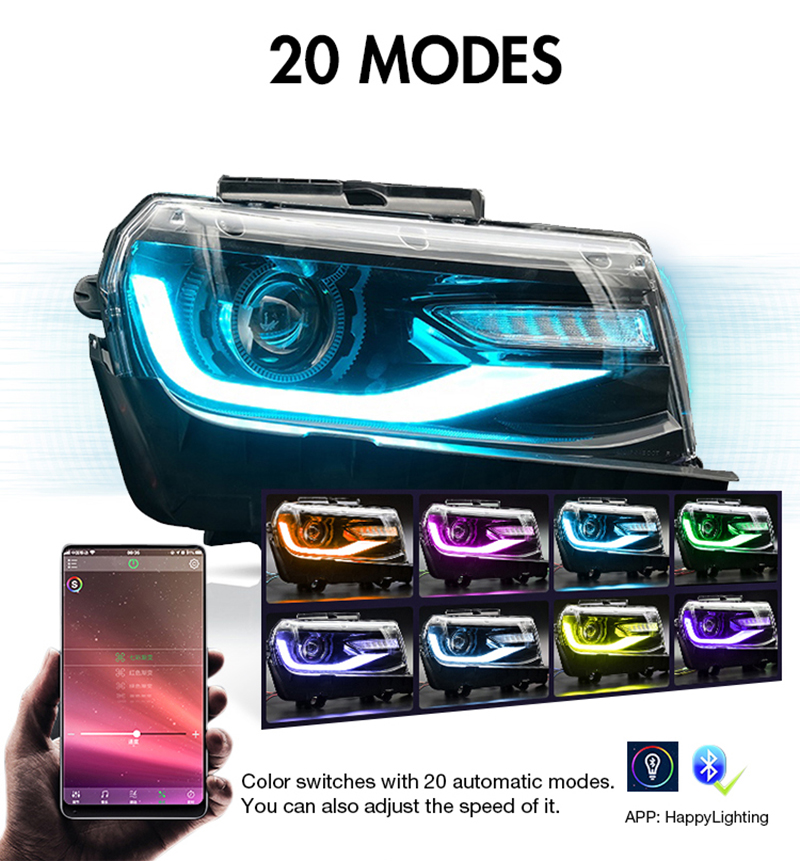 RGB LED Headlight