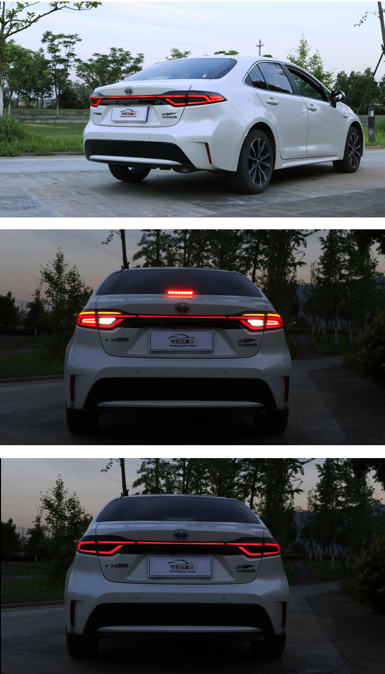 Toyota Corolla Tail Lights LL-B105B For Toyota US Corolla (2020–2023) Sequential Tail Lamp 17 Corolla Tail Lights