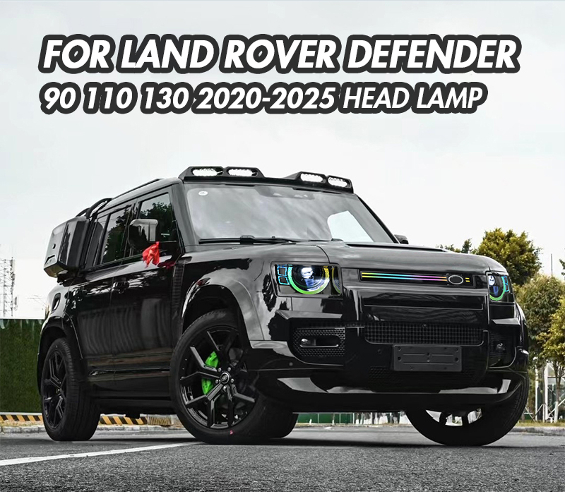 LHWS-A533-RGB-ZT RGB Headlight for Land Rover Defender 2020–2025 27 RGB Headlights