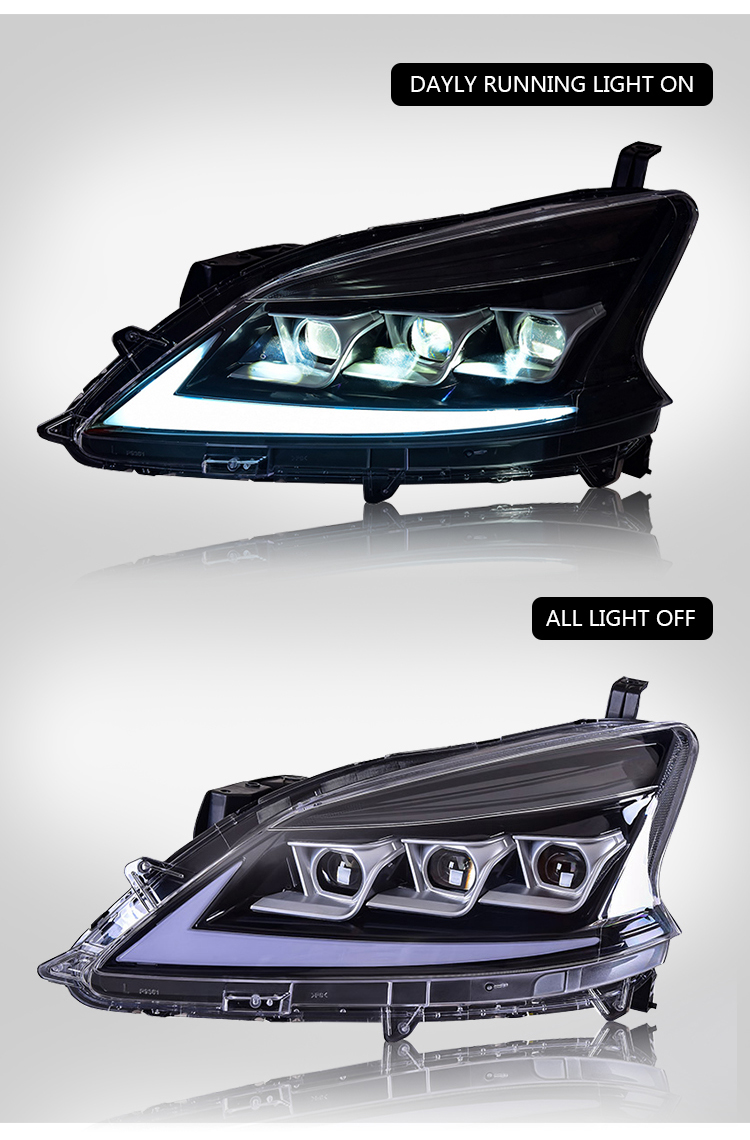 XY-A154 LED Headlights for Nissan Sylphy 2012–2015 20 LED Headlight