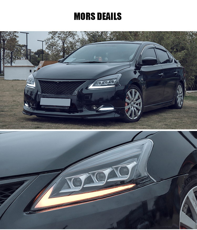 XY-A154 LED Headlights for Nissan Sylphy 2012–2015 23 LED Headlight