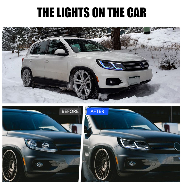 A186-BE Full LED Headlight for Volkswagen 2013–2017 14 Full LED Headlight