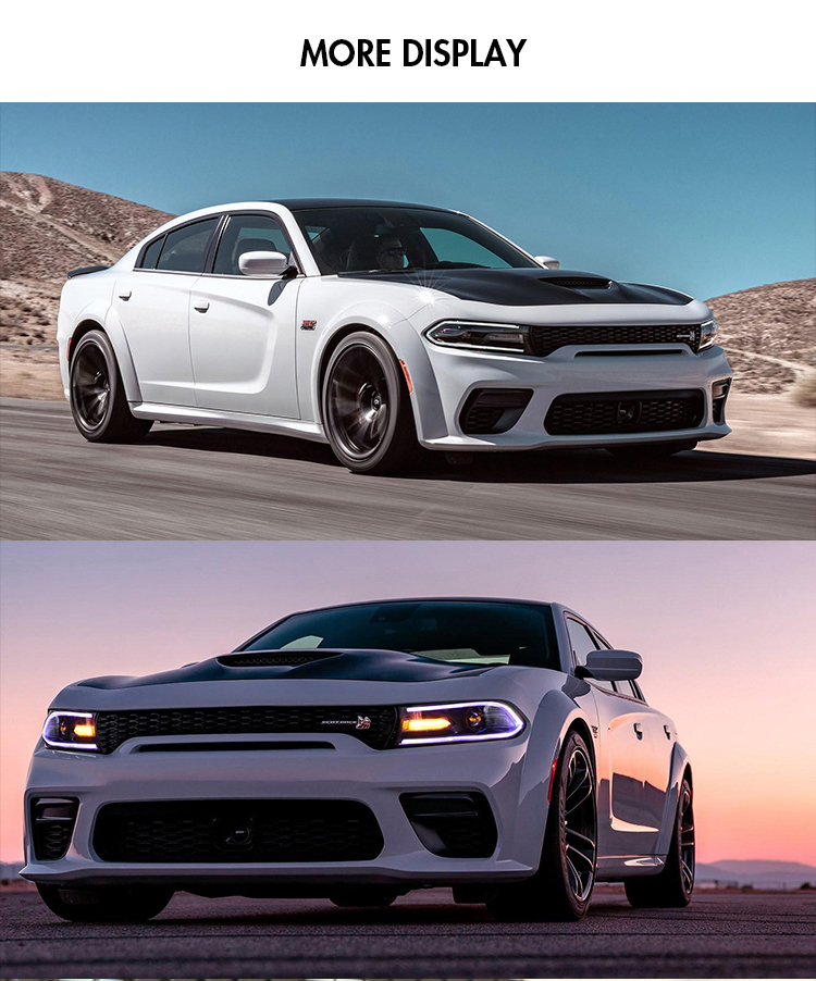Charger-2033 RGB LED Headlight for Dodge Charger 2015–UP 24 RGB LED Headlight