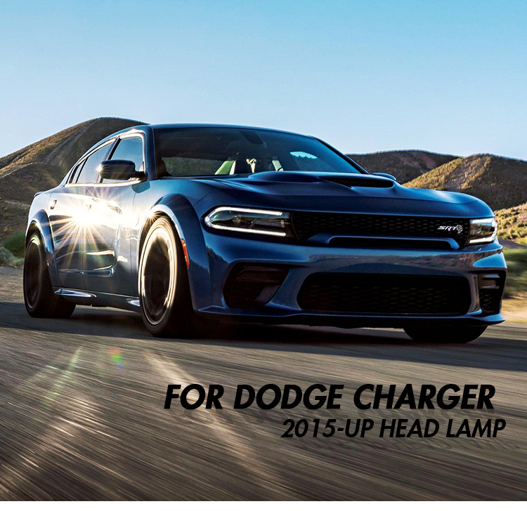 Charger-2033 LED Headlights for Dodge Charger 2015–UP 17 LED Headlight