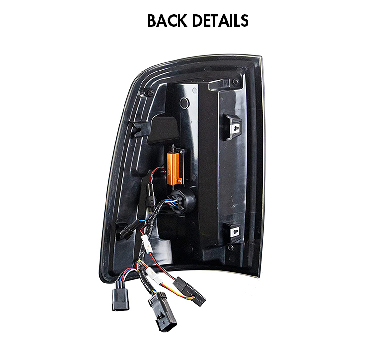 B172 LED Tail Light for Dodge RAM 1500 & 2500 (2009–2018) 15 LED Tail Light