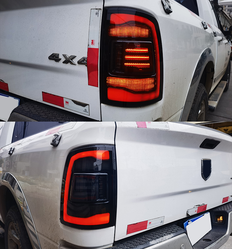 B172 LED Tail Light for Dodge RAM 1500 & 2500 (2009–2018) 18 LED Tail Light