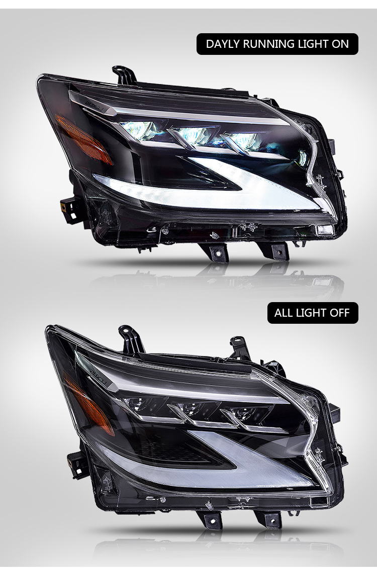 Lexus GX Headlights GX-A161 / GX-A161-R / GX-A161-B For Lexus GX (2014–2019) LED Head Lamp 32 Lexus GX Headlights