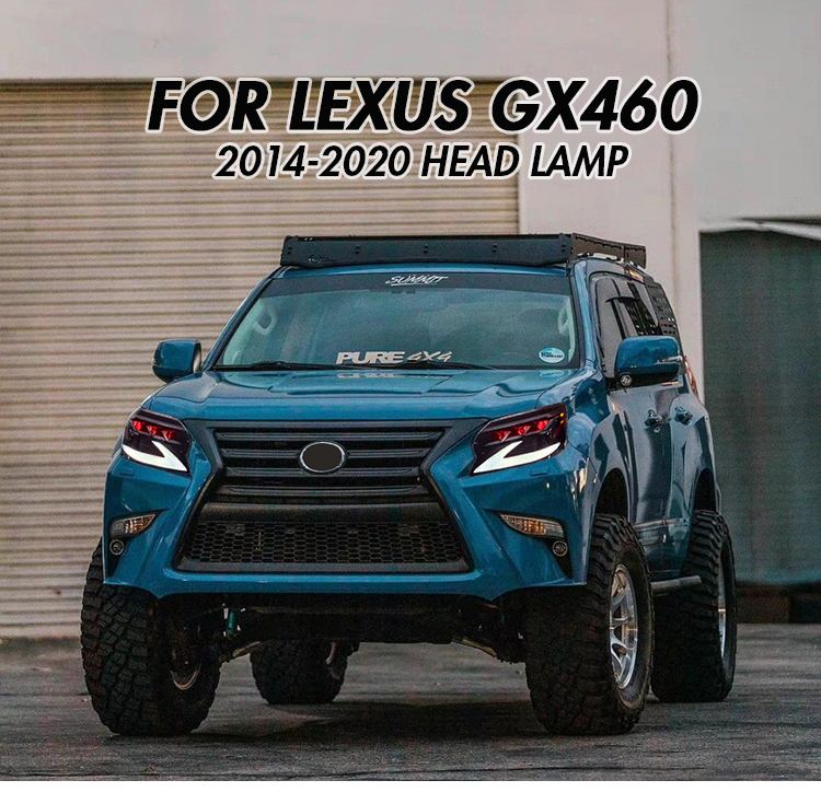 Lexus GX Headlights GX-A161 / GX-A161-R / GX-A161-B For Lexus GX (2014–2019) LED Head Lamp 25 Lexus GX Headlights