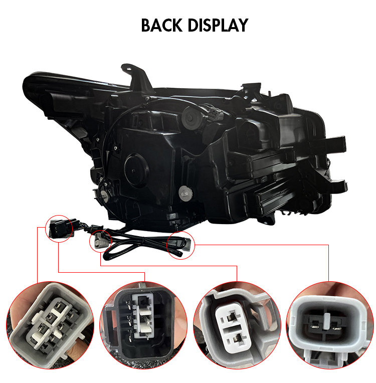 Lexus GX Headlights GX-A161 / GX-A161-R / GX-A161-B For Lexus GX (2014–2019) LED Head Lamp 34 Lexus GX Headlights