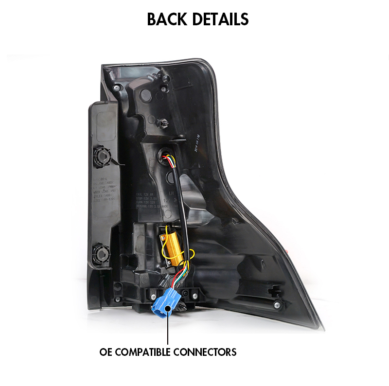 GX-B107C LED Tail Lights for Lexus GX460 2014–2021 18 LED Tail Light