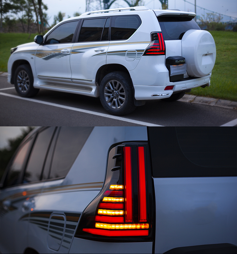 GX-B107C LED Tail Lights for Lexus GX460 2014–2021 20 LED Tail Light