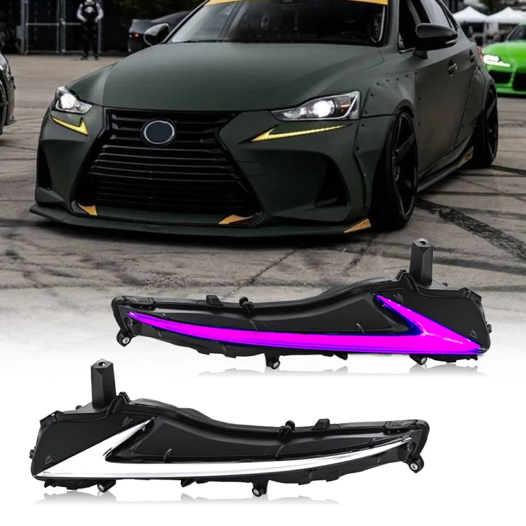 Lexus Headlights TT-IS-R155-B / TT-IS-R155-RGB For Lexus IS 300 (2016–2021) - Detail View
