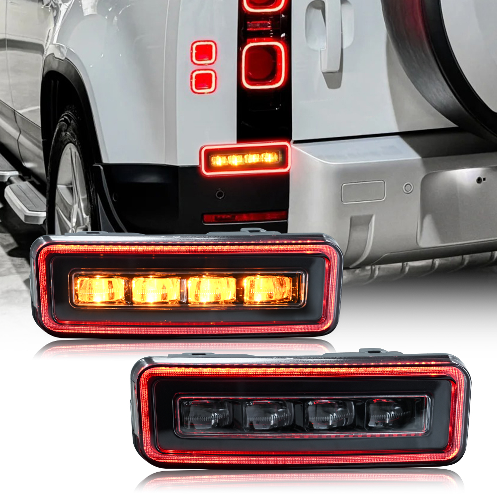 Land Rover Defender Rear Bumper Lights LHWS-C21-S For Defender 90 / 110 / 130 (2020–2023) 16 Land Rover Defender Rear Bumper Lights