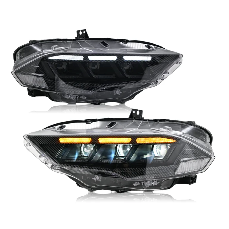Ford Mustang Headlights Ford-A201B-T For Ford Mustang (2015–2017) Head Lamp - Main View