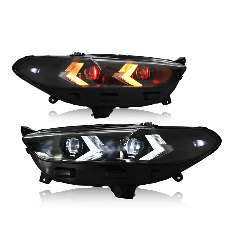 Ford Fusion Headlights MDO-A137-E (Devil Eye) For Ford Fusion (2013–2016) LED Head Lamp - Main View