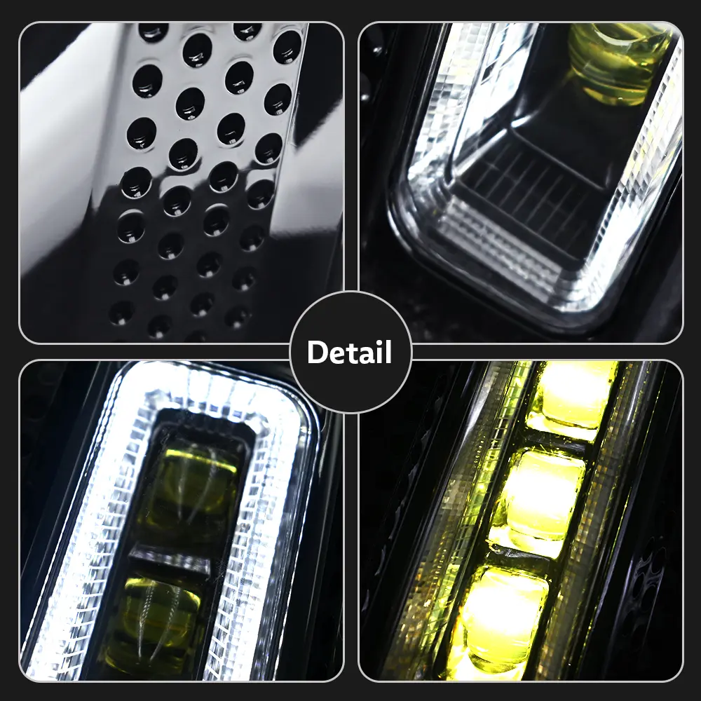 Land Rover Defender Front Fog Lights LHWS-C33-Y (Yellow) For Defender 90 / 110 / 130 (2020–2023) 22 Land Rover Defender Front Fog Lights