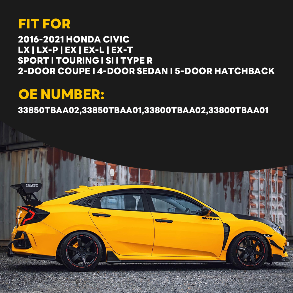 Honda Civic Side Marker Lights sy-S001 For Honda Civic (2016–2021) Side Marker Lamp 22 Civic Side Marker Lights