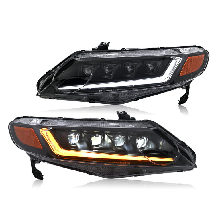 Honda Civic Headlights SY-A285 For Honda Civic (2006–2011) Head Lamp - Main View