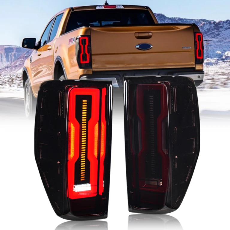 Ford Ranger Tail Lights RG-B141D (EV Style) For Ford Ranger (2012–2019) - Detail View