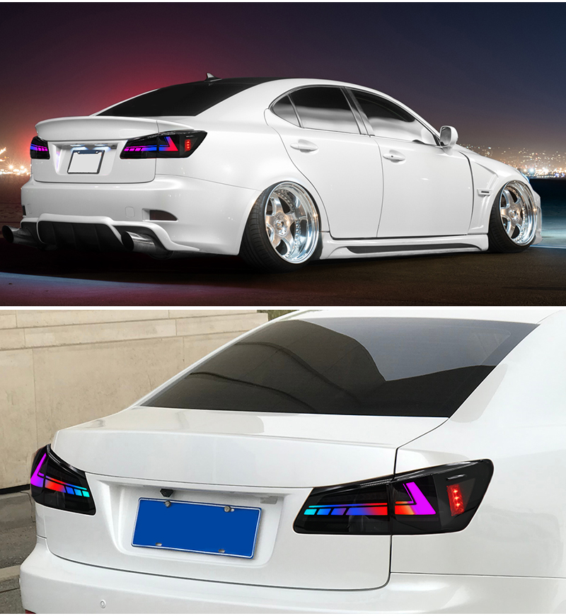 Lexus IS Tail Lights TT-IS-B138 / TT-IS-B138-RGB For Lexus IS250 IS350 IS F (2006–2012) 26 Lexus IS Tail Lights