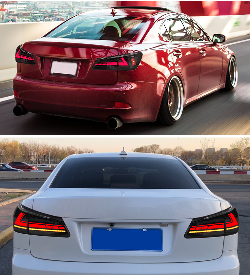 Lexus IS Tail Lights TT-IS-B138 / TT-IS-B138-RGB For Lexus IS250 IS350 IS F (2006–2012) 27 Lexus IS Tail Lights