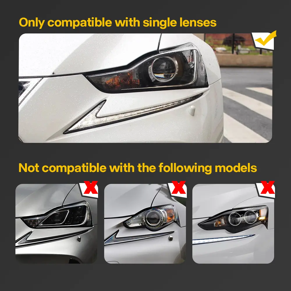 Lexus Headlights TT-IS-R155-B / TT-IS-R155-RGB For Lexus IS 300 (2016–2021) 25 Lexus Headlights