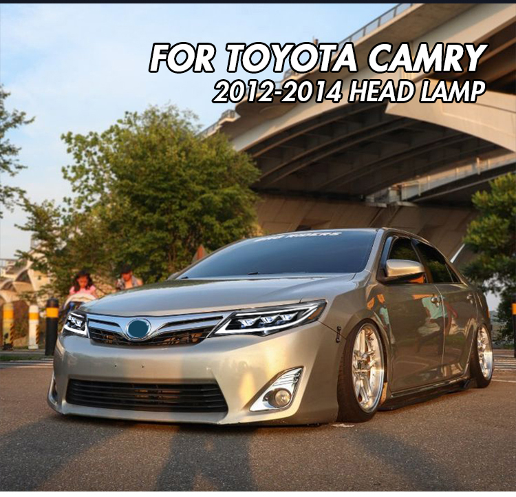 Toyota Camry Headlights CMR-A192B LED Headlamp For Toyota Camry (2012–2014) 7th Gen Pre-Facelift 17 Camry Headlights