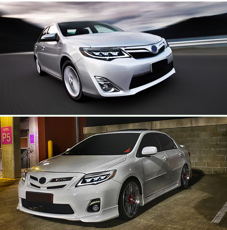 Toyota Camry Headlights CMR-A192B LED Headlamp For Toyota Camry (2012–2014) 7th Gen Pre-Facelift 24 Camry Headlights