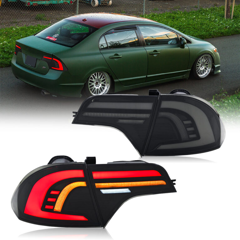 Honda Civic Tail Lights SY-B284 For Honda Civic Sedan (2006–2011) - Detail View