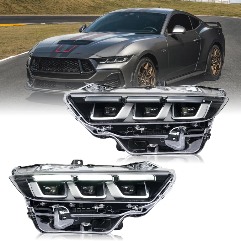 Ford Mustang Headlights Ford-A511-H For Ford Mustang (2024+) Head Lamp (OE Style) - Detail View