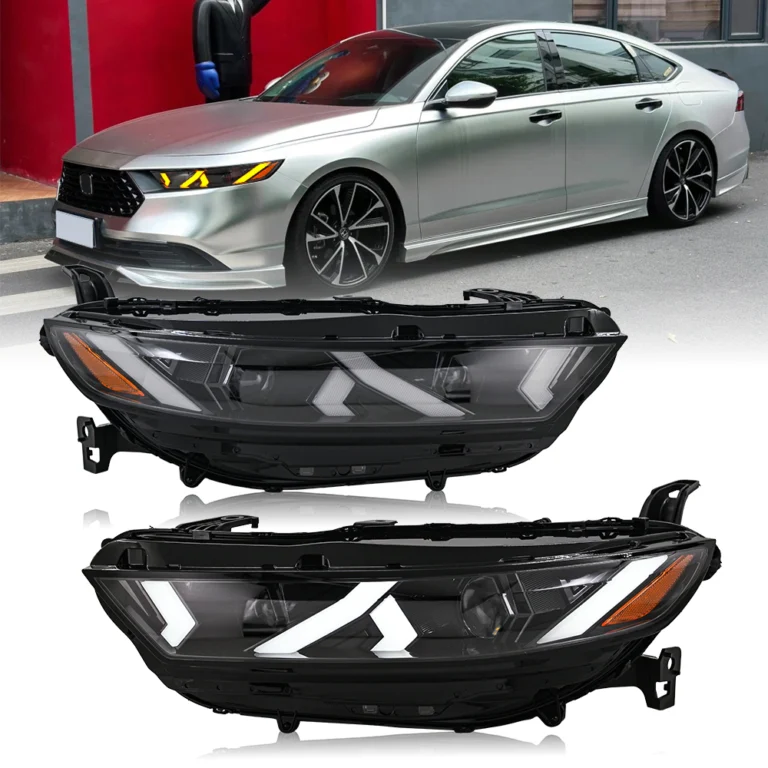 Honda Accord Headlights YG-A512 For Honda Accord 11th Gen (2023–2025) Lambo Style - Detail View
