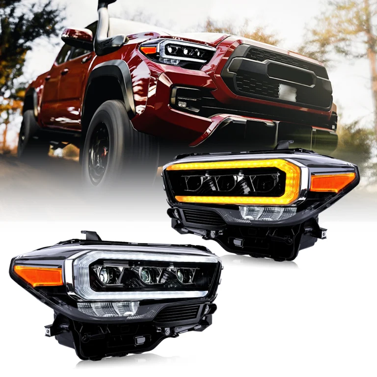 Toyota Tacoma Headlights TCM-A190 For Toyota Tacoma (2016–2022) Head Lamp - Detail View